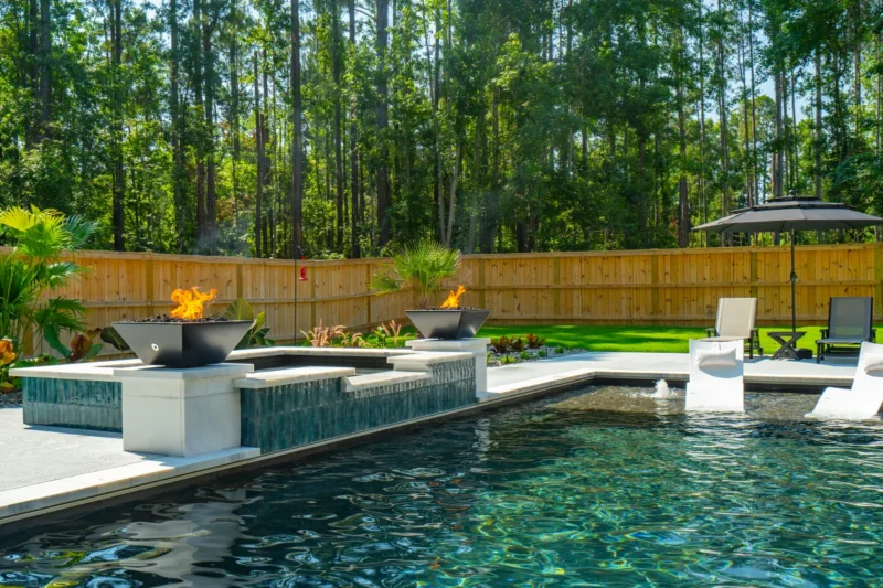 A Hogan swimming pool build